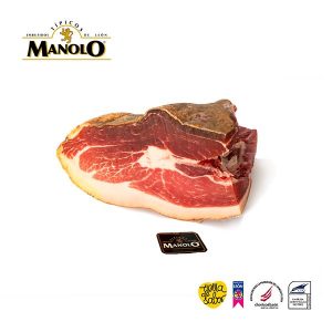 Jamón serrano curado y ahumado Manolo - 1 Kg